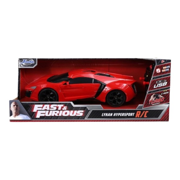 Fast & Furious Lykan Hyper Sport -Red REMOTE CONTROL - Picture 2 of 6